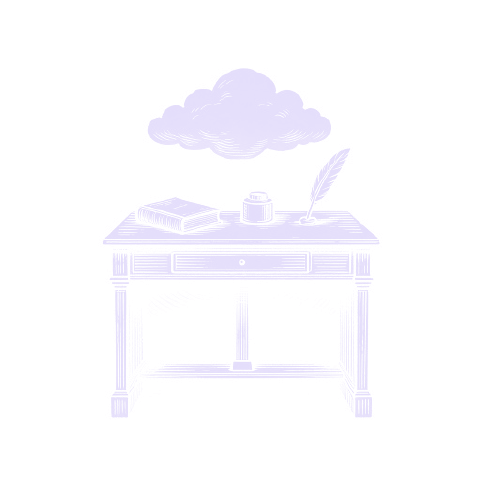 Engraving of desk, a dream symbol